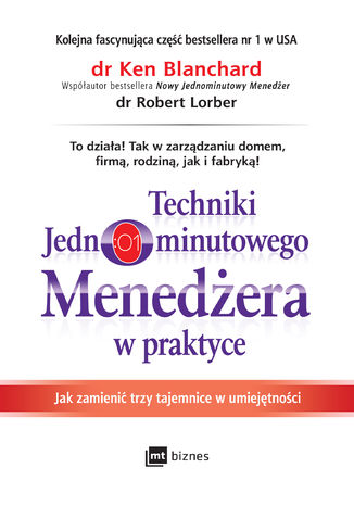 Okładka książki/ebooka Techniki Jednominutowego Menedżera w praktyce