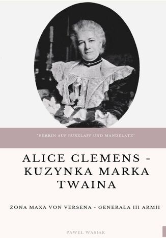 Alice Clemens - kuzynka Marka Twaina Pawe Wasiak - okadka audiobooka MP3
