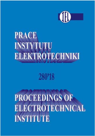 Okładka:Prace Instytutu Elektrotechniki, zeszyt 280 