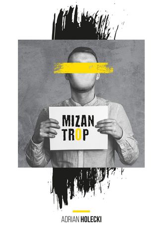 Mizantrop Adrian Holecki - okadka audiobooks CD