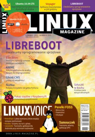 Linux Magazine 06/2018 (172) praca zbiorowa - okładka audiobooka MP3