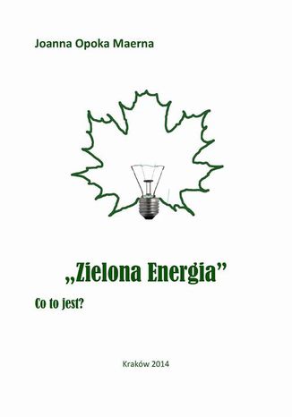 Zielona energia Joanna Opoka Maerna - okadka ebooka