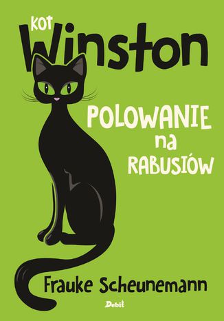 Kot Winston. Polowanie na rabusiw Frauke Scheunemann - okadka audiobooks CD