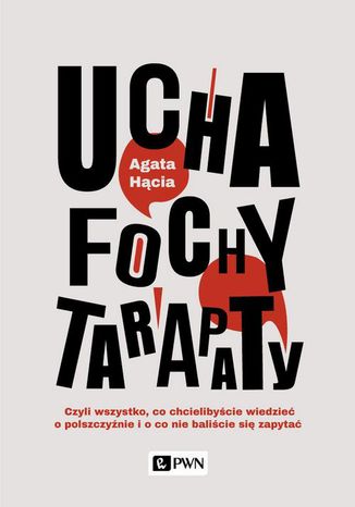 Ucha, fochy, tarapaty Agata Hcia - okadka audiobooks CD