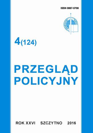 Przegld Policyjny nr 4 (124) 2016 Praca zbiorowa - okadka audiobooks CD