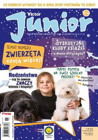 Victor Junior nr 26 (376) 27 grudnia 2018 Ewa Mackiewicz - okadka audiobooks CD