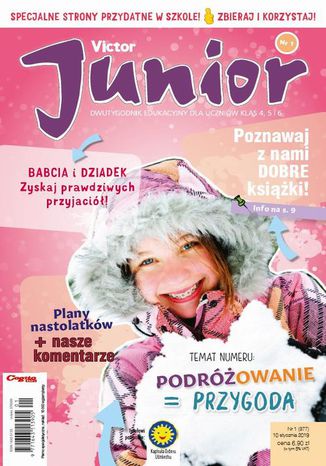 Victor Junior nr 1 (377) 10 stycznia 2019 Ewa Mackiewicz - okadka audiobooks CD