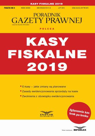 Kasy Fiskalne 2019 Praca zbiorowa - okadka ebooka