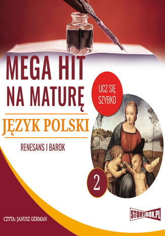 Mega hit na matur. Jzyk polski 2. Renesans i barok Magorzata Choromaska - okadka audiobooks CD