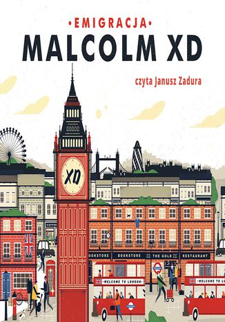 Emigracja Malcolm XD - okadka audiobooka MP3