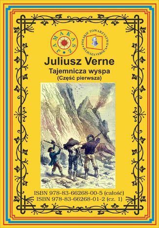 Tajemnicza wyspa. Cz. 1 Rozbitkowie powietrzni Juliusz Verne - okadka ebooka