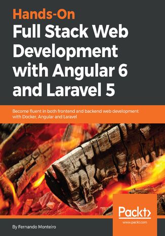 Hands-On Full Stack Web Development with Angular 6 and Laravel 5 Fernando Monteiro - okładka audiobooka MP3