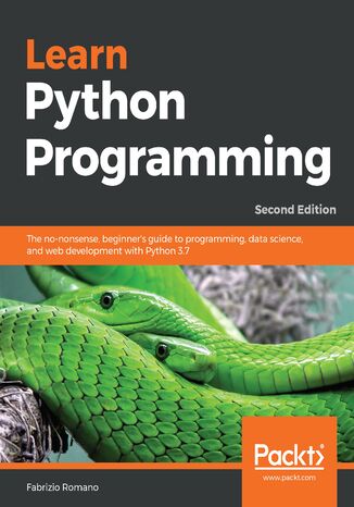 Learn Python Programming - Second Edition Fabrizio Romano - okładka audiobooks CD