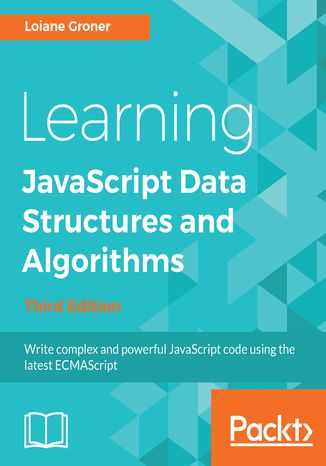 Learning JavaScript Data Structures and Algorithms Loiane Groner - okładka książki