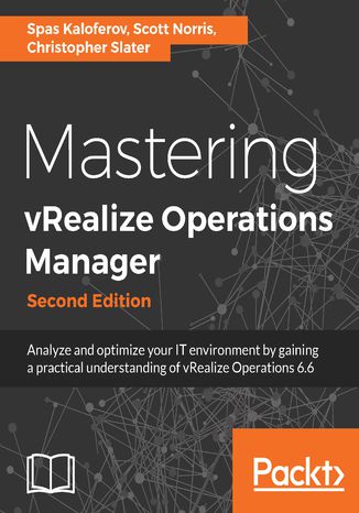 Okładka książki/ebooka Mastering vRealize Operations Manager