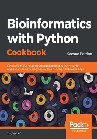 Bioinformatics with Python Cookbook Tiago Antao - okładka książki