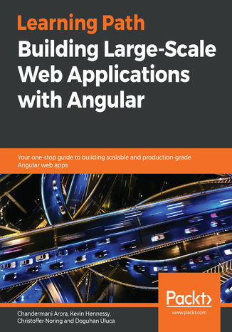Okładka książki/ebooka Building Large-Scale Web Applications with Angular