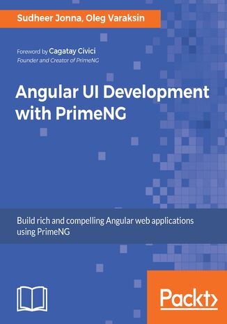 Angular UI Development with PrimeNG Oleg Varaksin, Sudheer Jonna - okładka audiobooks CD