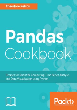 Okładka:Pandas Cookbook. Recipes for Scientific Computing, Time Series Analysis and Data Visualization using Python 