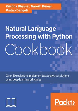 Okładka książki/ebooka Natural Language Processing with Python Cookbook