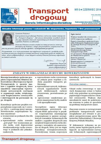 Transport drogowy on-line nr 6/2014
