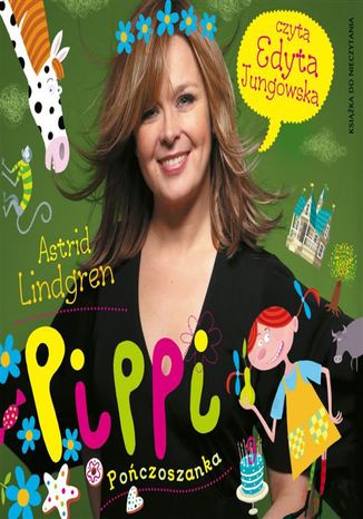 Pippi Poczoszanka Astrid Lindgren - okadka audiobooka MP3