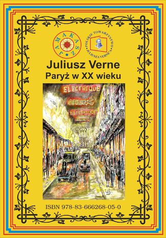 Pary w XX wieku Juliusz Verne - okadka ebooka