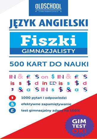 Język angielski. Fiszki gimnazjalisty. 500 kart do nauki  Ewa Fleischer - okładka audiobooka MP3