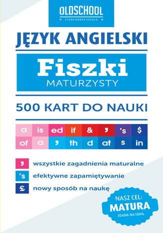 Język angielski. Fiszki maturzysty. 500 kart do nauki  Ewa Fleischer - okładka audiobooka MP3