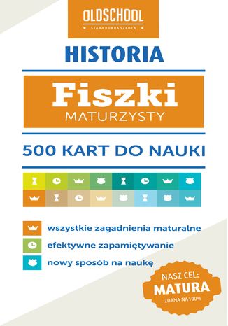 Historia. Fiszki maturzysty. 500 kart do nauki  Szymon Krawczyk, Mariusz Włodarczyk - okładka audiobooks CD