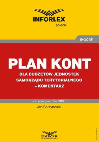 Plan kont dla budżetów jednostek samorządu terytorialnego - komentarz
