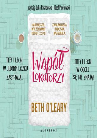 Wsplokatorzy Beth O'leary - okadka audiobooka MP3