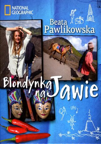 Blondynka na Jawie Beata Pawlikowska - okładka książki