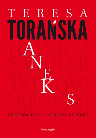 Aneks Teresa Toraska - okadka ebooka