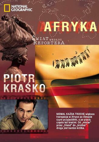 Afryka świat według reportera Piotr Kraśko - okładka książki