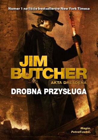 Drobna przysuga. Seria Akta Dresdena Jim Butcher - okadka audiobooks CD