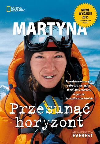 Przesunąć horyzont nowe wydanie Martyna Wojciechowska - okładka książki