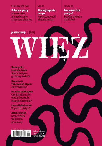 Okładka: Więź 3/2019