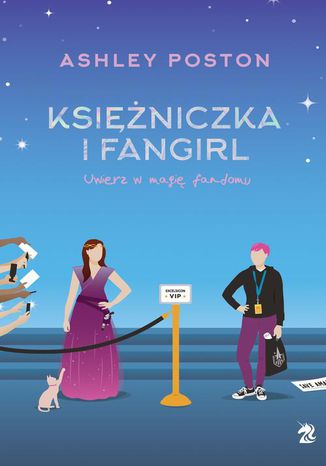 Ksiniczka i fangirl Ashley Poston - okadka audiobooks CD