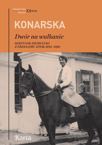 Dwr na wulkanie Janina Konarska - okadka ebooka