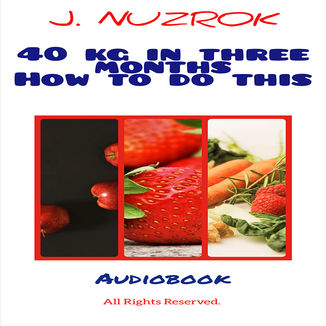  40 kg in three months how to do this J. Nuzrok - okładka ebooka