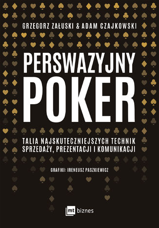 Perswazyjny poker Adam Czajkowski, Grzegorz Załuski - okładka audiobooka MP3
