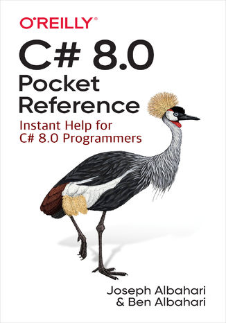 Okładka książki/ebooka C# 8.0 Pocket Reference. Instant Help for C# 8.0 Programmers