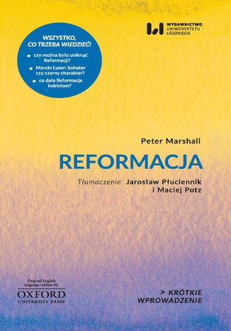 Reformacja. Krtkie Wprowadzenie 19 Peter Marshall - okadka audiobooks CD