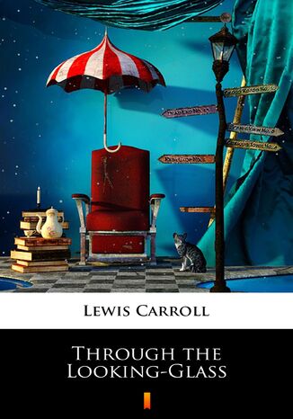 Through the Looking-Glass Lewis Carroll - okadka audiobooks CD