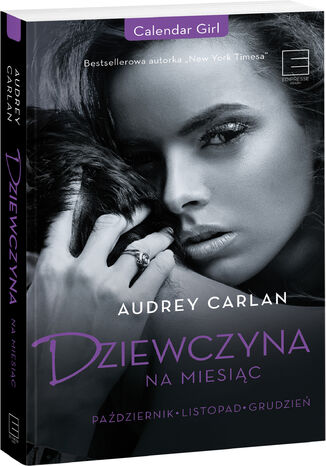 Okładka: Dziewczyna na miesiąc. Październik- Lisopad-Grudzień
