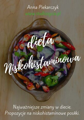 Dieta niskohistaminowa Anna Piekarczyk - okadka ebooka