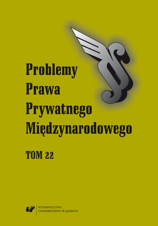 'Problemy Prawa Prywatnego Midzynarodowego'. T. 22 Maksymilian Pazdan - okadka ebooka