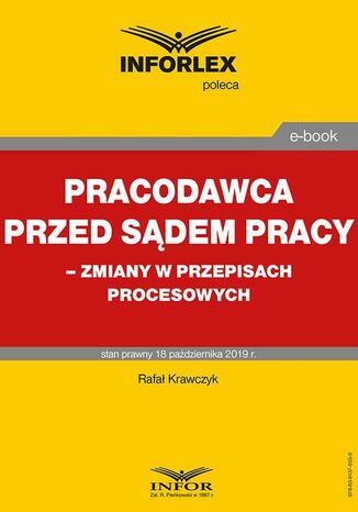 Pracodawca przed sądem pracy - zmiany w przepisach procesowych