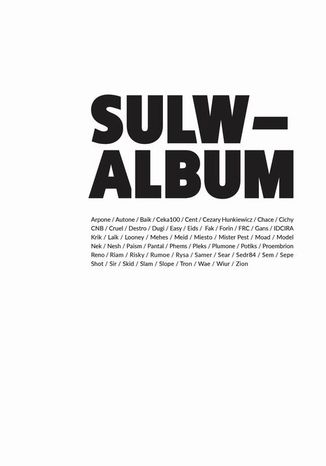 SULW. Album Praca zbiorowa - okładka audiobooks CD